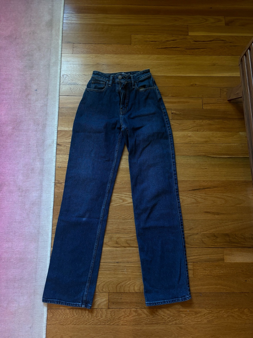 Hollister Mid to Dark Blue Denim Jeans